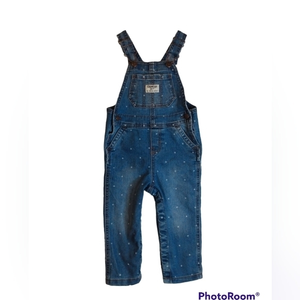 Osh Kosh B'gosh Denim Overalls Jeans‎ with Dots size 18 months